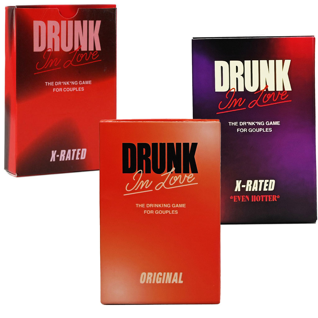 Party Games Couple - Drunk In Love-오리지널 커플 음주 카드