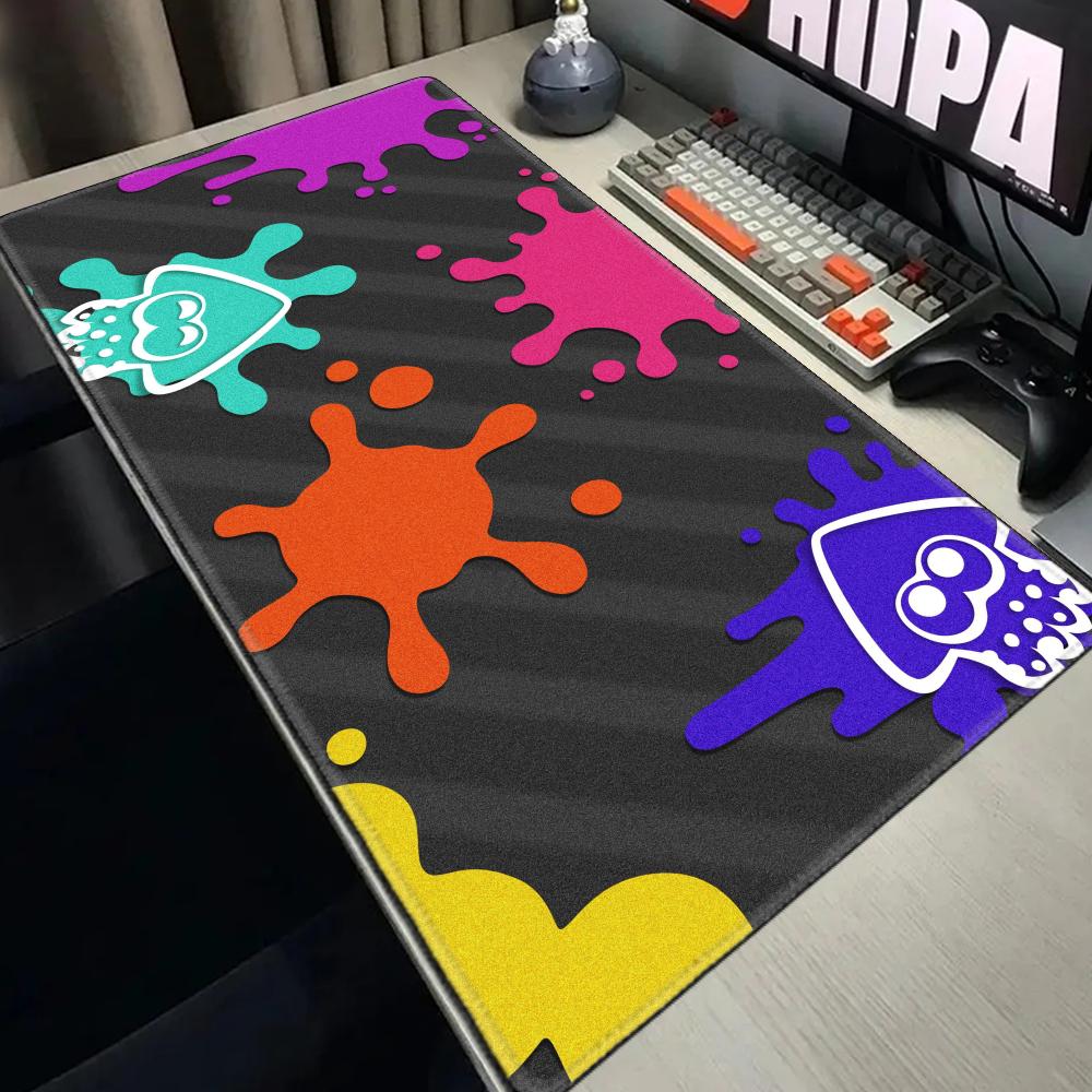 Kubb Game Yard - Splatoons 만화 마우스 패드 대형 게이머