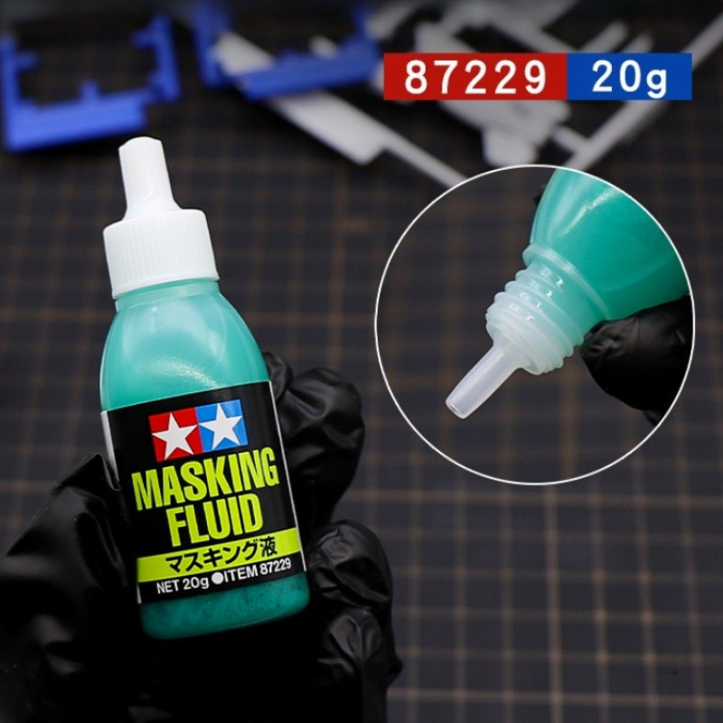Tamiya Model Paint Set - 타미야 87229 수성 마스킹액 20g 군용