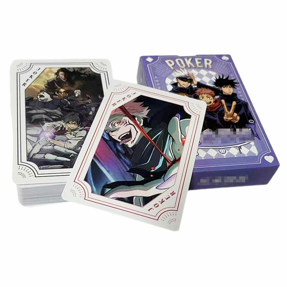 Party Games At Home - Jujutsu Kaisen 포커 카드 놀이 보드