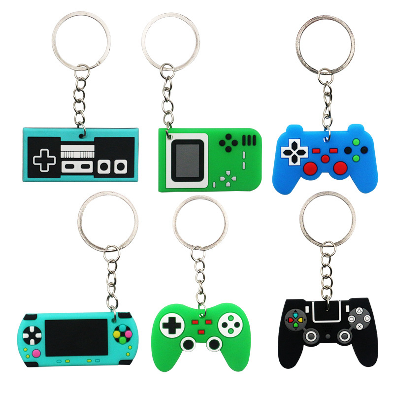 Party Games On Switch - 6/12PCS PVC 키 체인 게임 패드