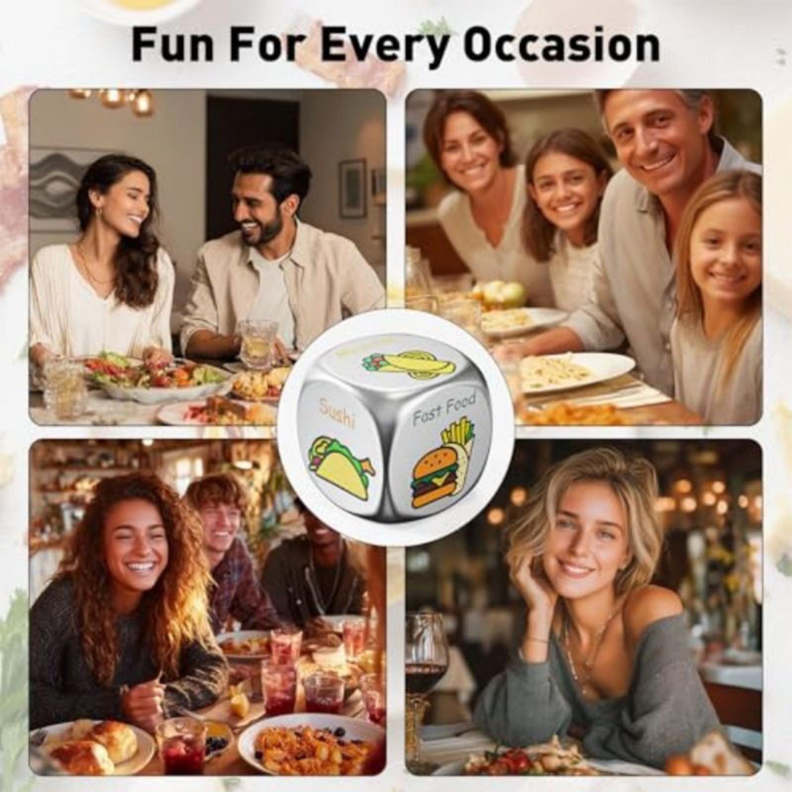 데이트 나이트 푸드 다이스 커플 디너 보드 게임 컬러풀 - Party Games Easter For Family 리뷰 및 가격