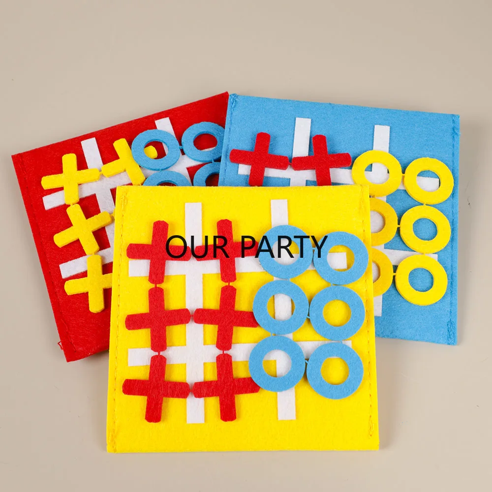 펠트 틱톡 토 가족 체커보드 게임 장난감, 어린이 생일 - Party Games Easter For Family 리뷰 및 가격
