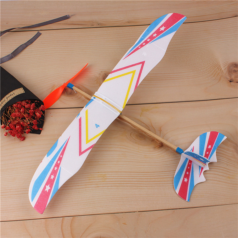 5/10Pcs 고무 밴드 구동 비행기 모델 글라이더 비 - Party Games Kids Birthday 리뷰 및 가격