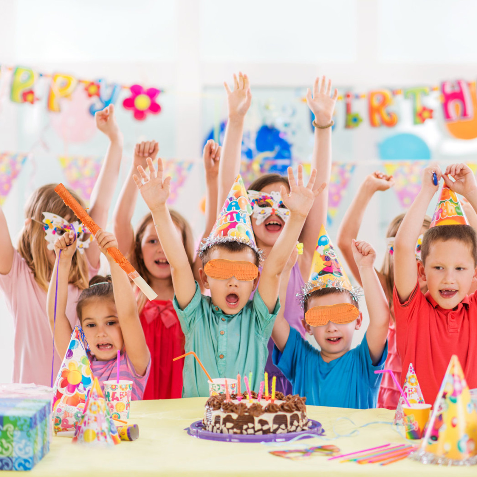 1세트 여우 피냐타 종이 동물 생일 파티 게임 캔디를  - Party Games Kids Birthday 리뷰 및 가격