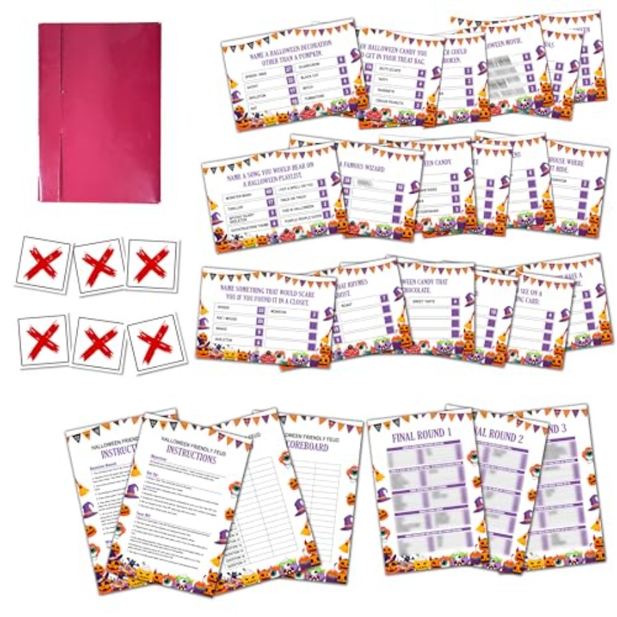 할로윈 친화적인 대결 게임, 가족 친화적인 대결 게임, - Party Games For Adults Large Group 리뷰 및 가격