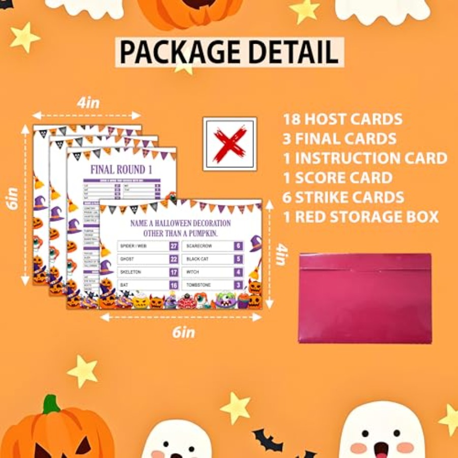 할로윈 친화적인 대결 게임, 가족 친화적인 대결 게임, - Party Games For Adults Large Group 리뷰 및 가격
