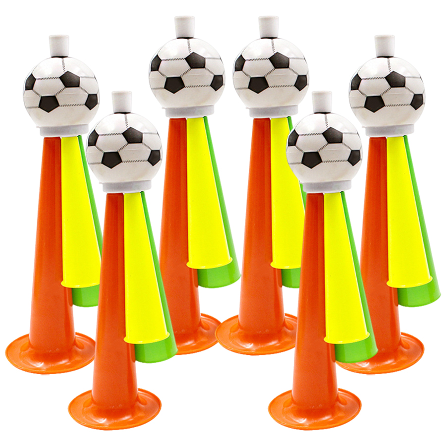 3/6pcs 3 홀 플라스틱 축구 스타일 경적 크리 에 - Party Games No Props 리뷰 및 가격