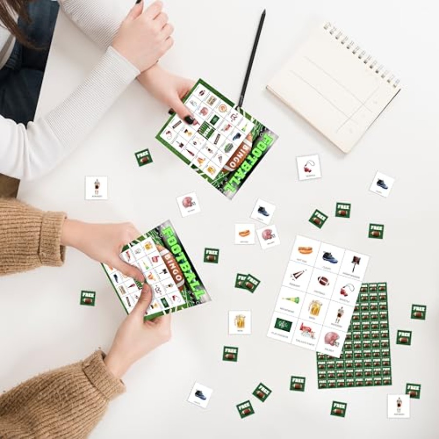 축구 파티 빙고 게임 카드, 성인 대규모 가족 친구들을 - Party Games For Adults Large Group 리뷰 및 가격